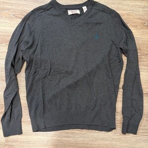 Original Penguin Men's Gray V-Neck Sweater